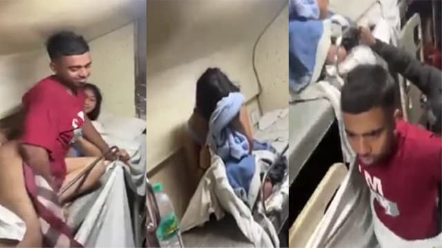 Public Train Couple Sex Video – Caught Couple Xxx